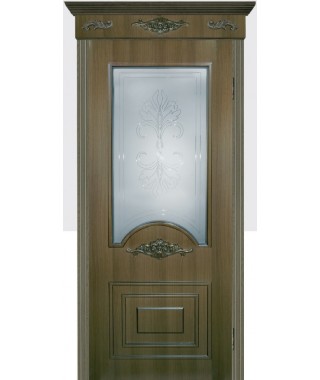 Дверь межкомнатная «Плутон остекленная»